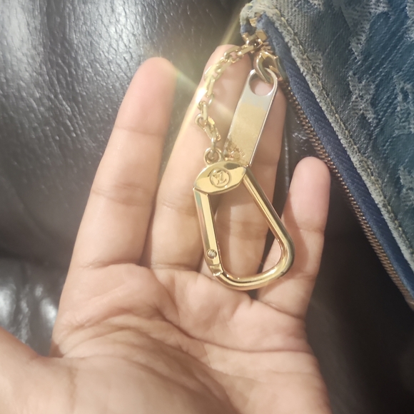 Louis vuitton Denim key cles keychain - Picture 7 of 7